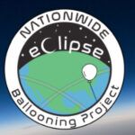 thumb-2 Nationwide Eclipse Ballooning Project logo; circle logo of an earth with a white balloon in the right corner with Nationwide eClipse Ballooning Project written around it